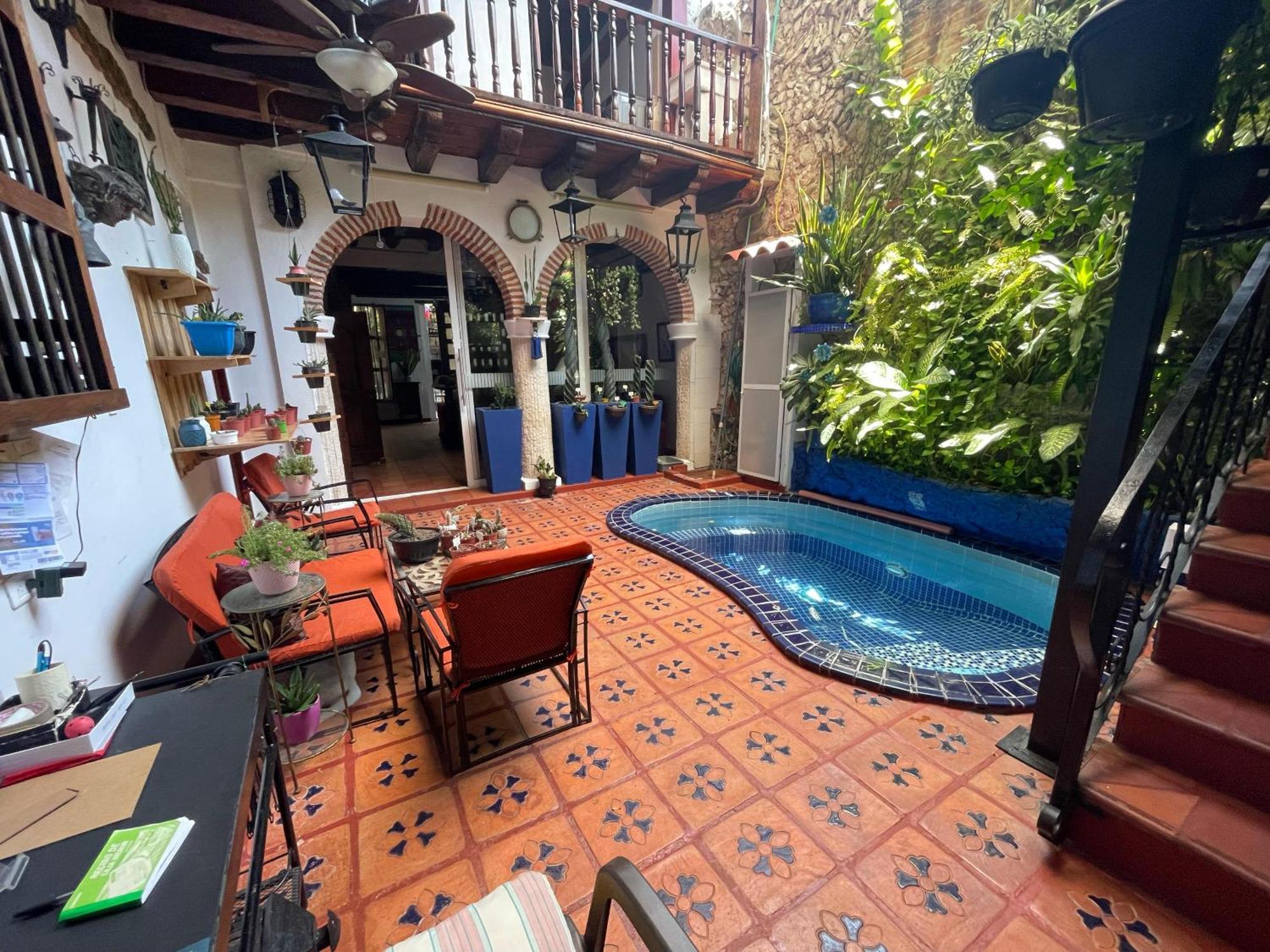 Casa Colonial Serrezuela Cartagena Eksteriør billede